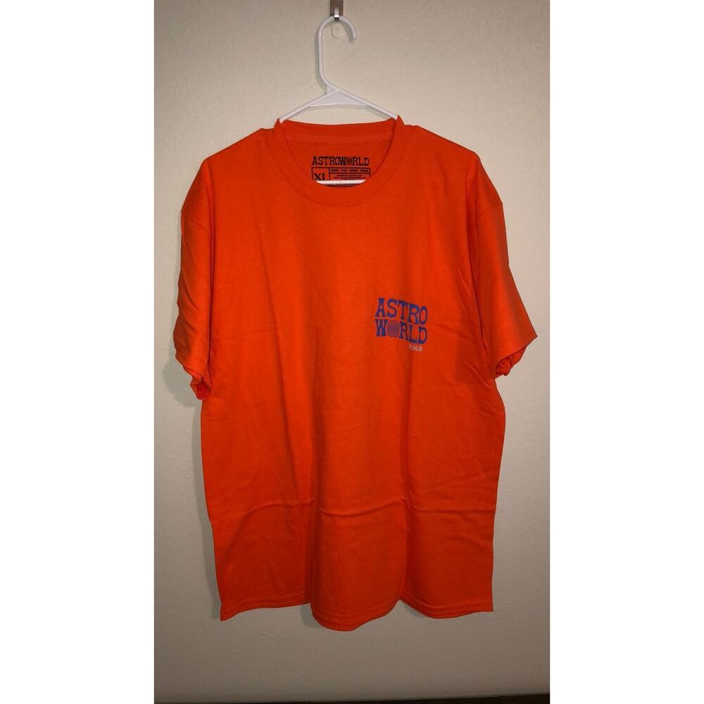 Travis Scott AstroWorld Orange tee XL - Picture 3 of 4